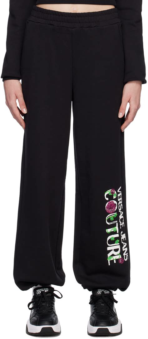 versace lounge pants|Versace denim pants.